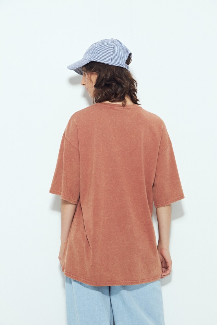 REMERA BETULA Ladrillo