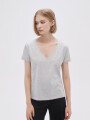 Remera Ursa Gris Melange