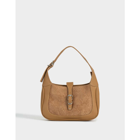 Cartera Saca Combinada Marron Camel