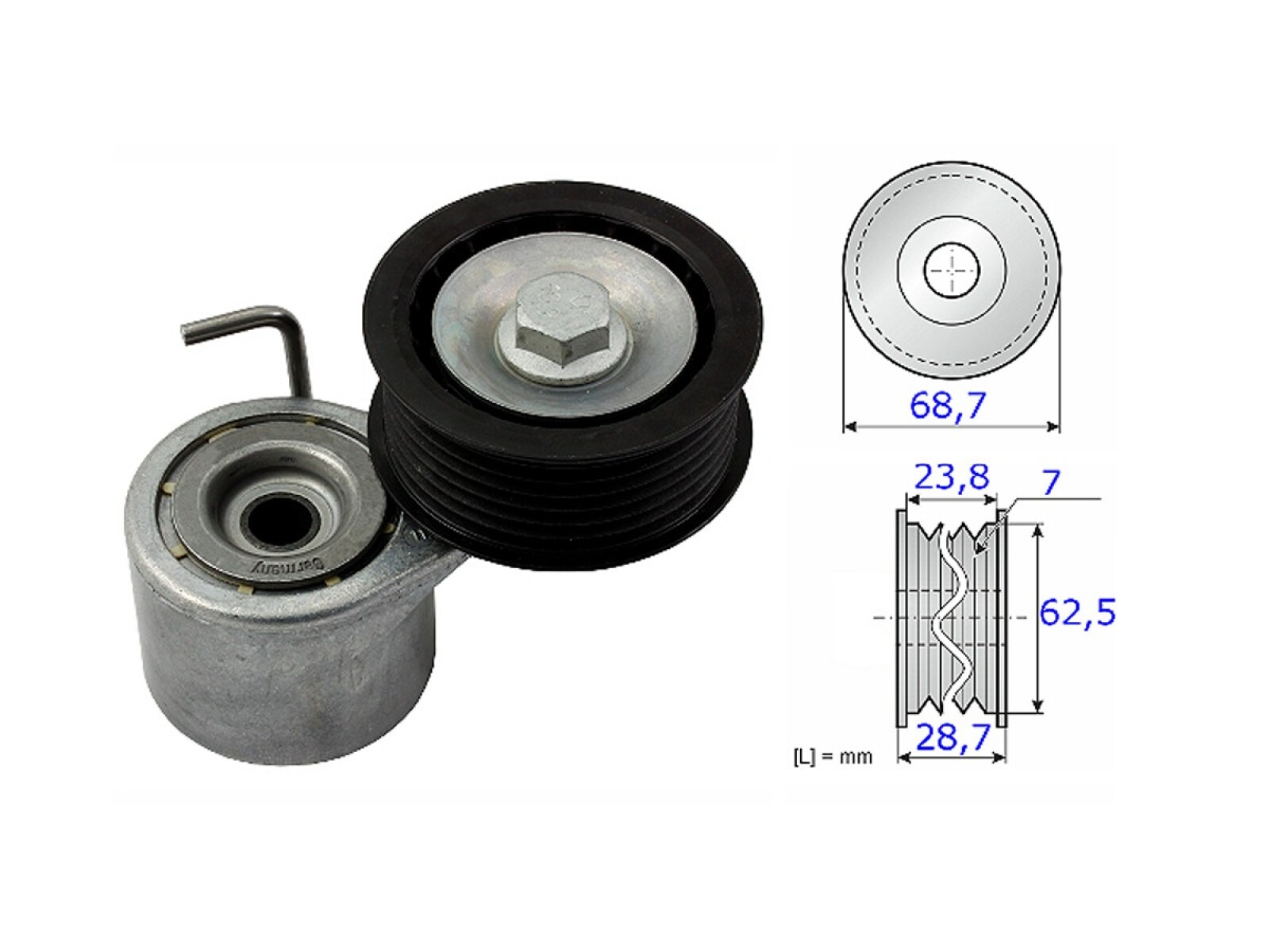 Tensor De La Correa Audi Q5/Q7 12-25 