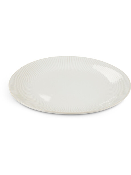 Plato STEFFEN Ø27cm cerámica blanco Plato STEFFEN Ø27cm cerámica blanco