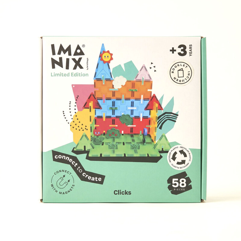 Imanix Clicks 58 Piezas Encastrables Imanix Clicks 58 Piezas Encastrables