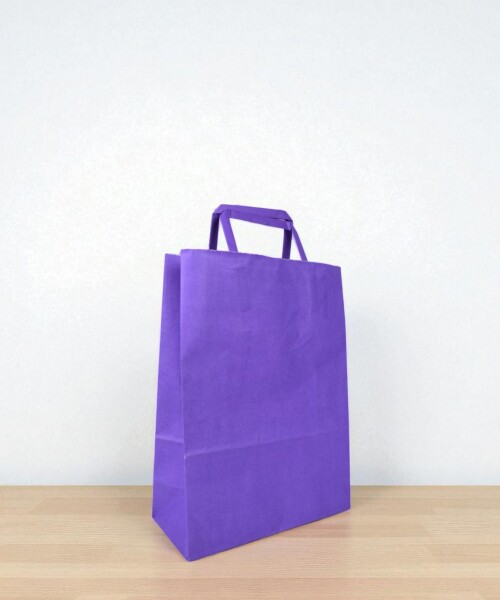 Bolsa lisa acuario 22x10x30 cm VIOLETA