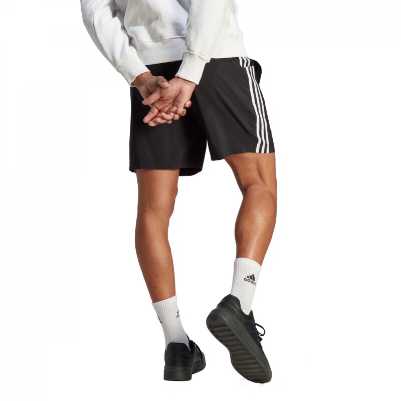Short 3-Stripes Chelsea de Hombre Negro