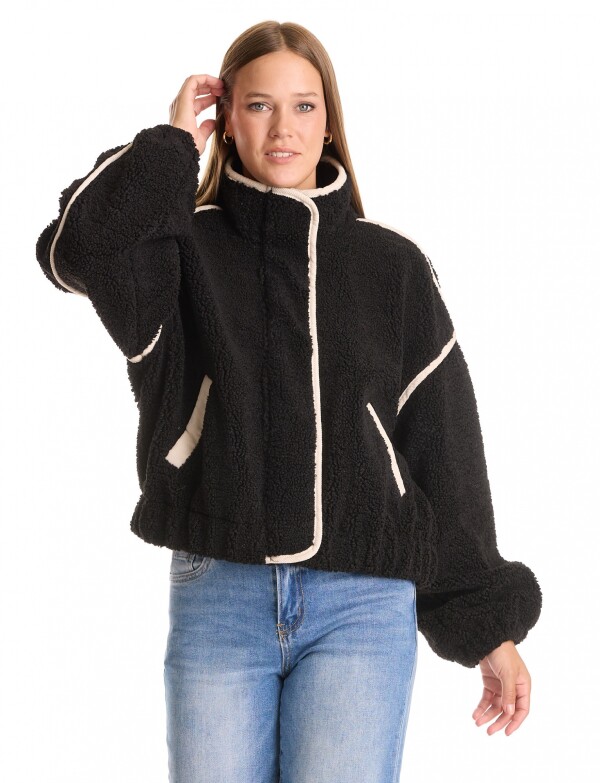 Camperita Abrigo NEGRO/CRUDO