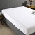 Sábana Ajustable 1 Plaza 130 Hilos Dohler 100% Algodón BLANCO