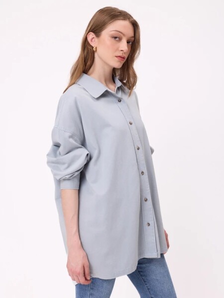 CAMISA RUSTY TUENA CELESTE