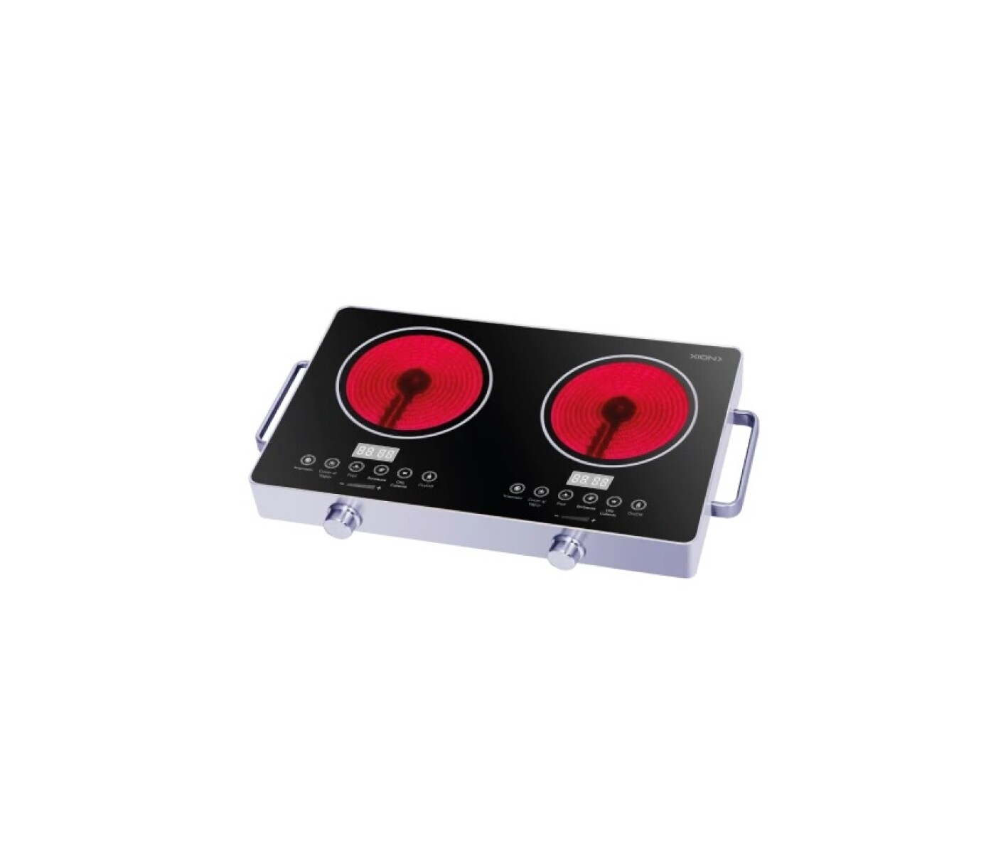 Anafe Vitroceramico Xion Portatil 2 Hornalla XI-EH202 