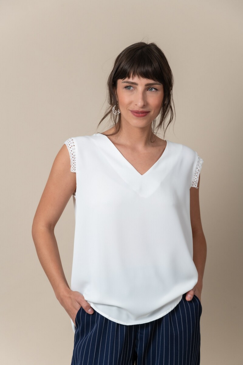 BLUSA ANNABEL - Blanco 