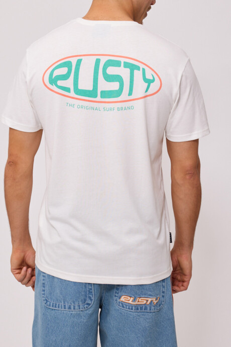 T-SHIRT NAREN RUSTY Blanco