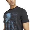 Remera Adidas Messi Negro