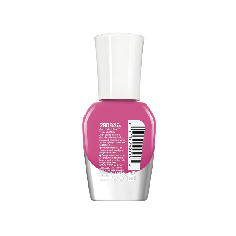 Esmalte Sally Hansen Good Kind Pure - Peony Origins 290 Esmalte Sally Hansen Good Kind Pure - Peony Origins 290