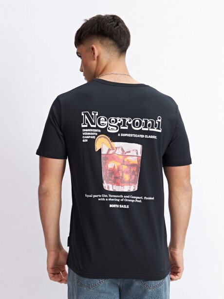 REMERA NEGRONI NEGRO