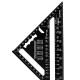 DINGQI ESCUADRA DE ALUMINIO TRIANGULAR C/REGLA 7 PULGADAS Dingqi Escuadra De Aluminio Triangular C/regla 7 Pulgadas