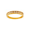 Anillo-Oro bajo-Piedra zirconia-AN8013 conpiedra