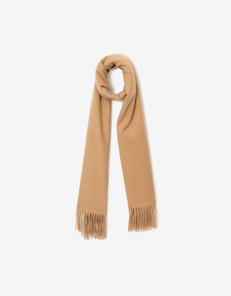Bufandas Special Price Bufanda Con Flecos - Marron Camel