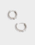 Aros Argollas Limited Edition Aro Argolla De Estrellas - Plateado