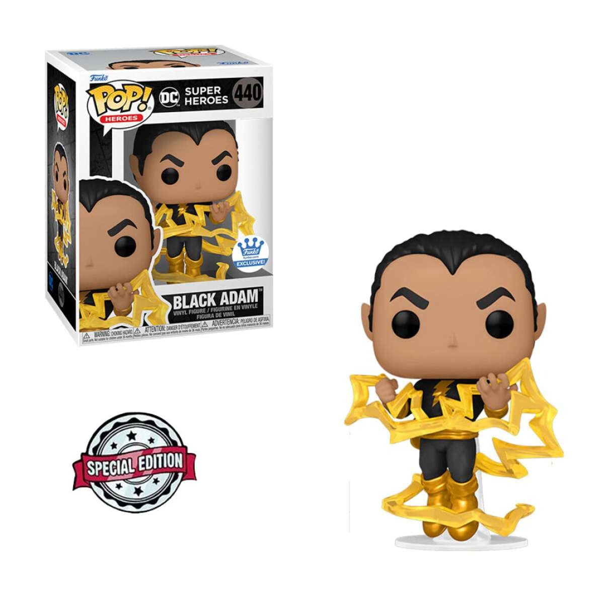 Black Adam (Classic) DC Super Heroes [Exclusivo] - 440 