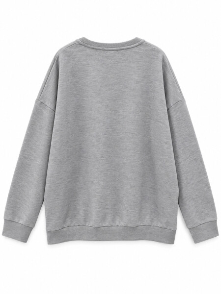 BUZO ZOE GRIS MELANGE C