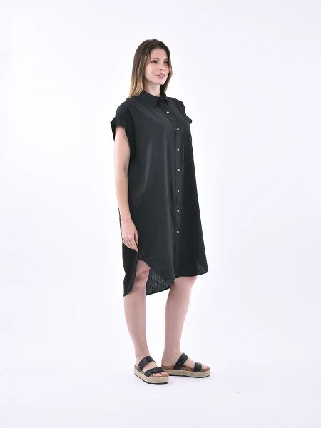 VESTIDO BODRU NEGRO