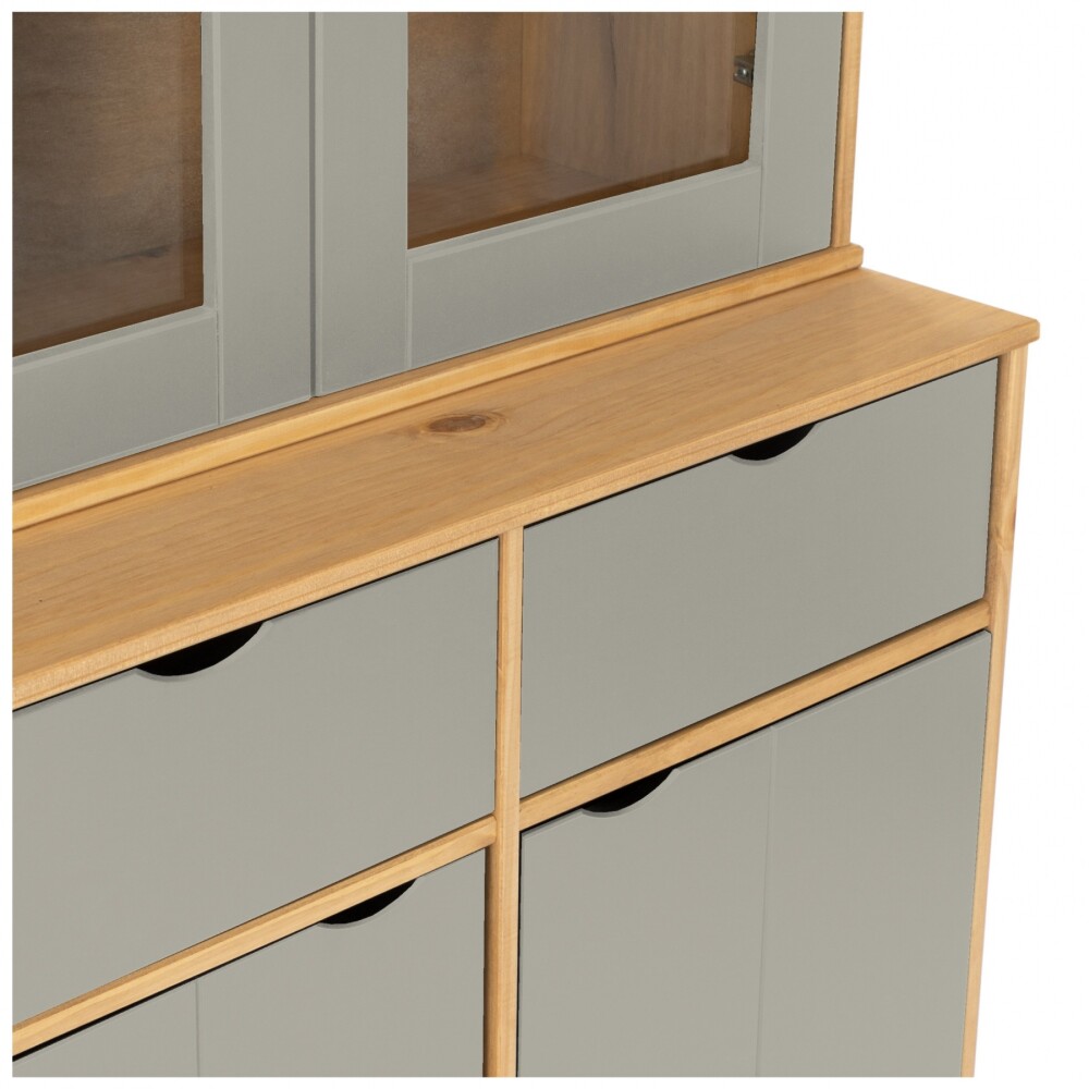 Cristalero 4 Puertas 2 Cajones- Linea Dublin Cristalero 4 Puertas 2 Cajones- Linea Dublin