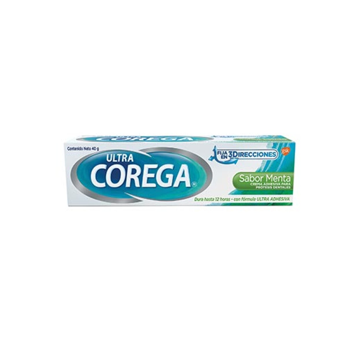 Corega Ultra Crema Sabor Menta 40g 