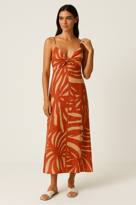 Vestido Nuit Estampado 1