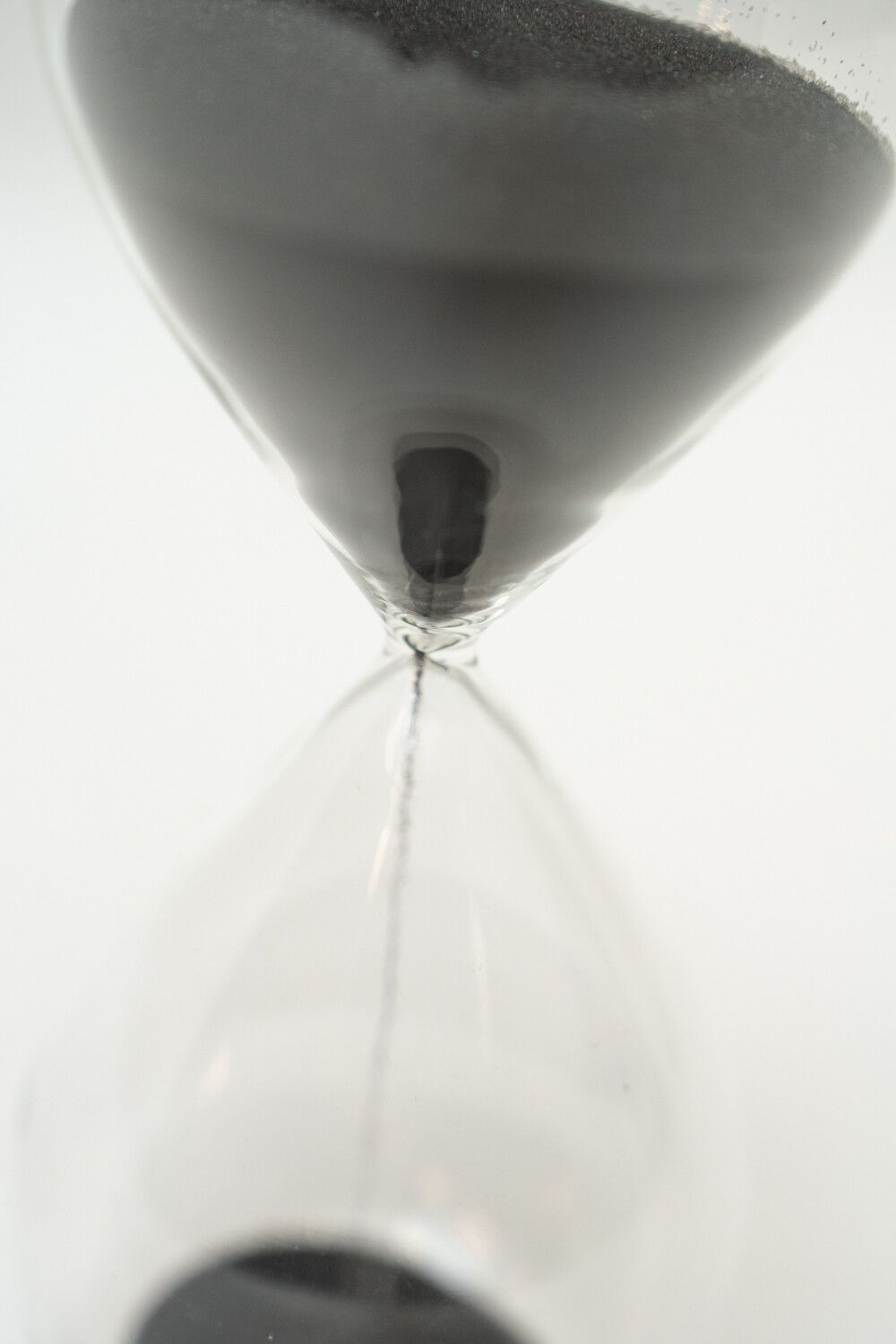 Reloj De Arena Negro