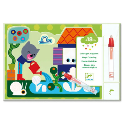 Dibujos Mágicos Para Colorear En El Jardín Djeco Dibujos Mágicos Para Colorear En El Jardín Djeco