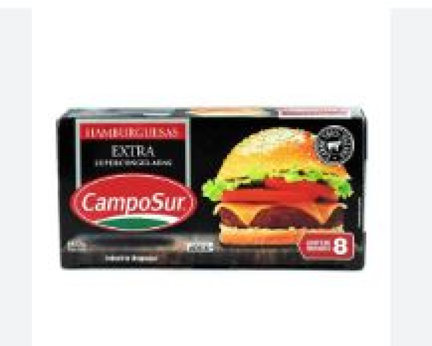 Hamburguesa Extra Camposur X8 
