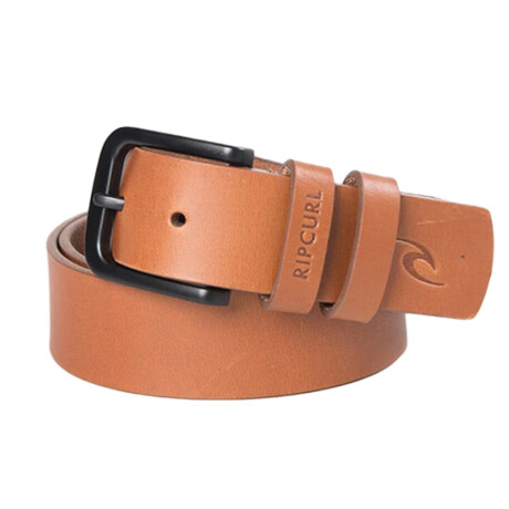 Cinto Rip Curl Cut Down Leather Belt Marrón