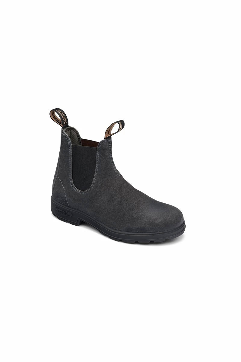 BOTAS 1910 ELASTIC SIDE V CUT SUEDE WAXY Steel Grey