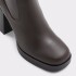 SERAPHICA DARK BROWN SMOOTH LEATHER DARK BROWN