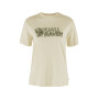 Polo Fjallraven Lush Logo T-shirt W Mujer Chalk White