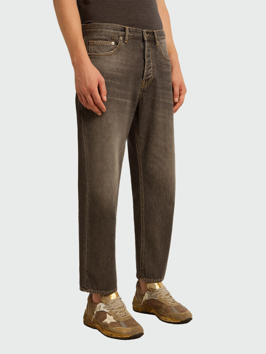 GOLDEN GOOSE - Jeans con efecto lavado a la piedra 