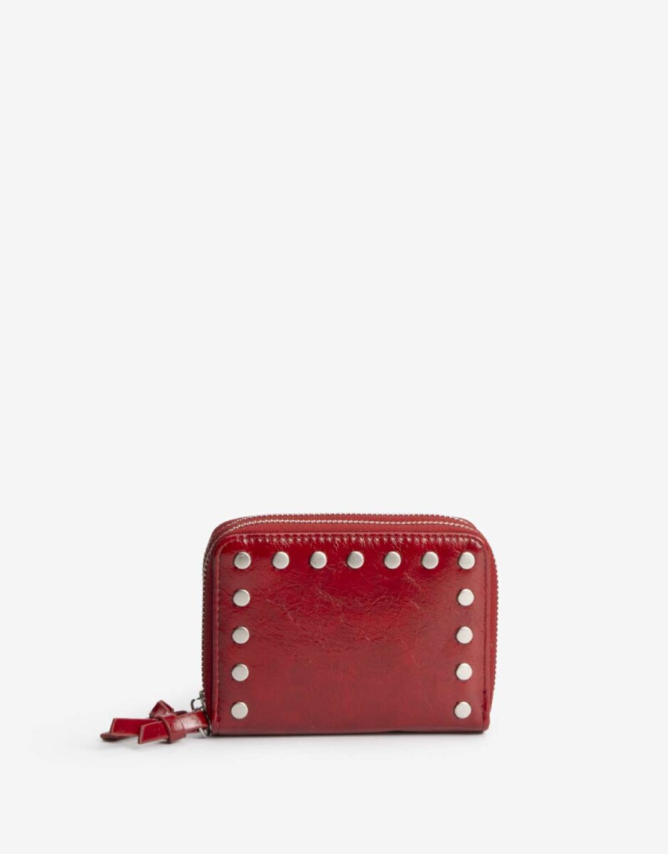 Billetera - Rojo burdeaux 