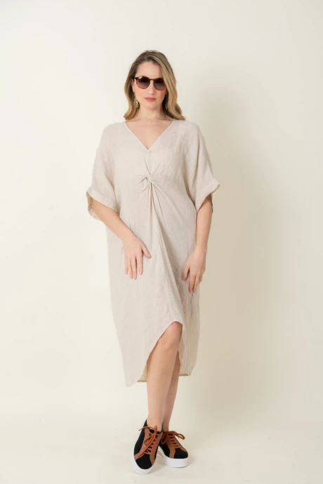 VESTIDO FIORALBA Beige