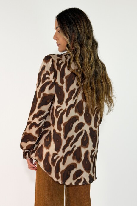 CAMISA NIGELLA Marron