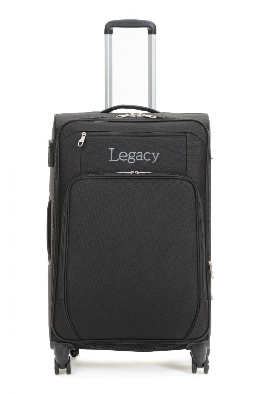 VALIJA DE TELA SEMI RIGIDA Negro