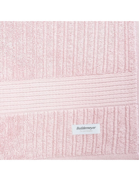 TOALLA ROSTRO ACANALADO BUDDEMEYER - 480G ROSA 48X85 TOALLA ROSTRO ACANALADO BUDDEMEYER - 480G ROSA 48X85