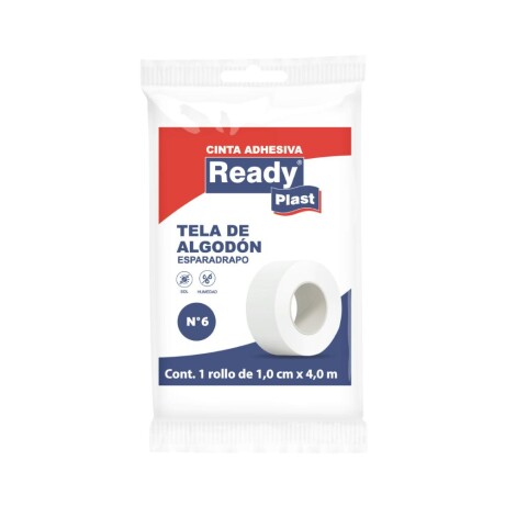 Cinta Adhesiva ReadyPlast Tela De Algodón N°6 Cinta Adhesiva ReadyPlast Tela De Algodón N°6