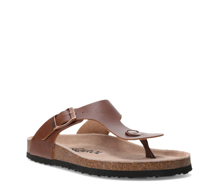 Sandalia de Mujer Miss Carol VILER chata Marrón