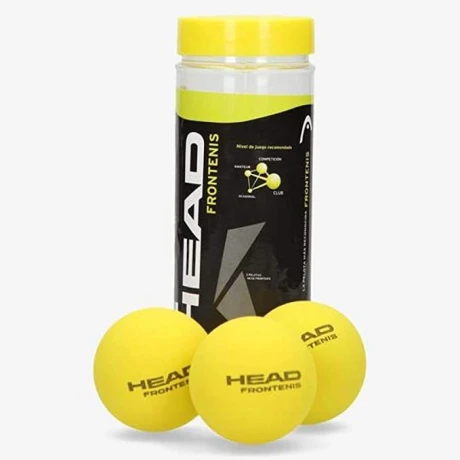 Pelota Head Raquetball Tubo x3 Amarilla S/C