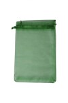 Bolsa organza 12x17 cm. VERDE