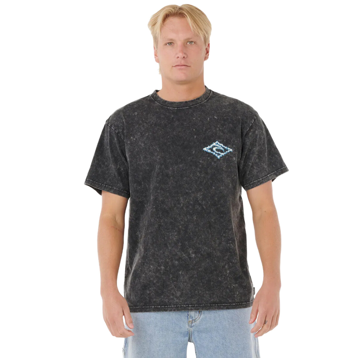 Remera Rip Curl Raw Energy Thrash Tee - Negro 