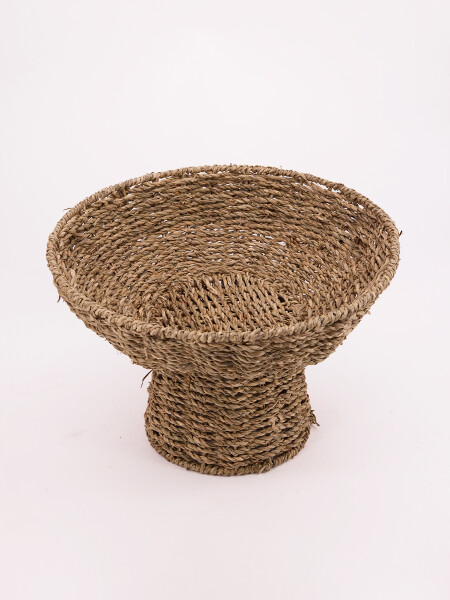 FRUTERA TEJIDA EN BASE NATURAL