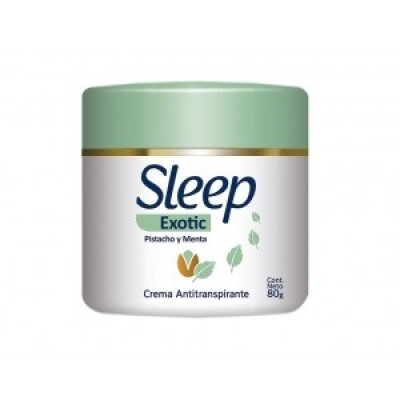 Desodorante Crema Sleep Exotic 80 Grs. Desodorante Crema Sleep Exotic 80 Grs.
