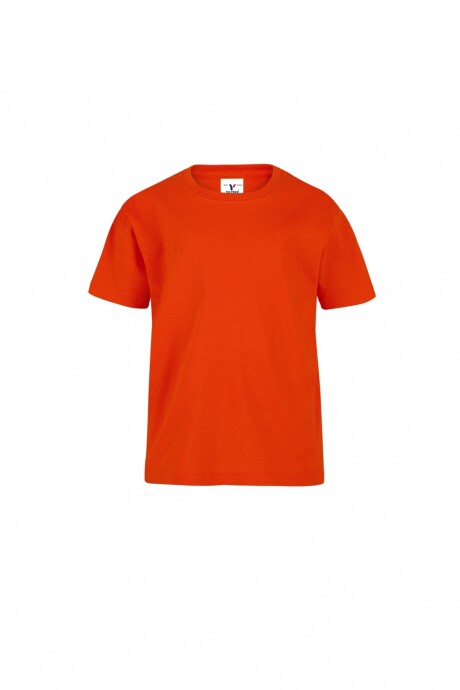 Camiseta a la base bebé Naranja
