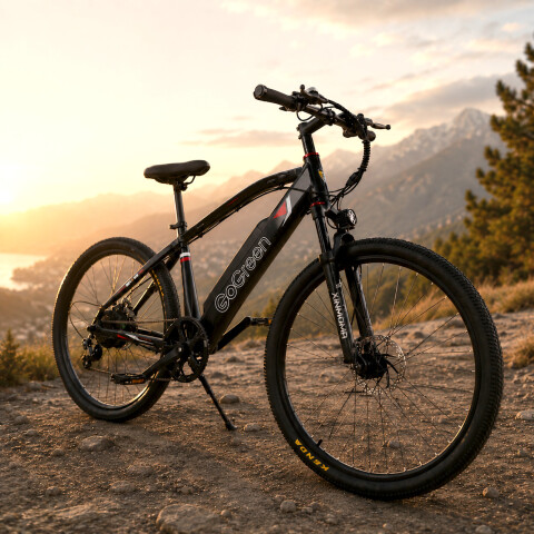 Bicicleta Electrica Gogreen Mountain 27.5 250W 36V Shimano Variante Color Negro