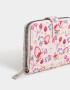 Billetera Estampados Billetera Cuerina Con Solapa - Blanco Crudo